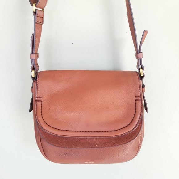 Fossil Handbags - Fossil Peyton Double Flap Crossbody Bag Small